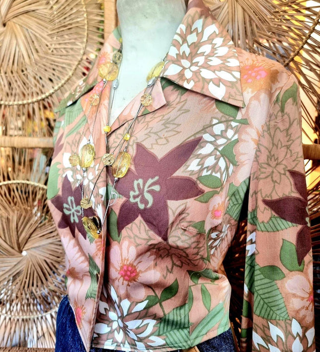 Vintage 70´s/80's Customised Crop Jacket - Yatva