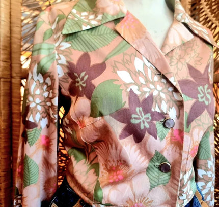 Vintage 70´s/80's Customised Crop Jacket - Yatva