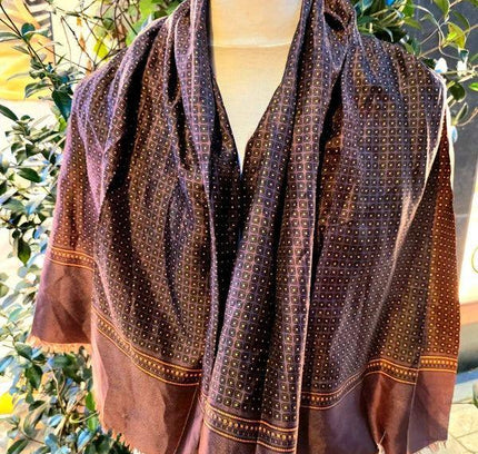 Vintage 70's/80's Silk Scarf - Yatva