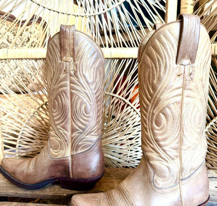 Vintage 70s/80s Tony Mora Cowboy Boots - Yatva