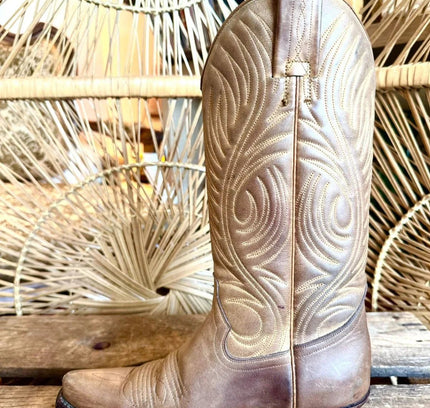 Vintage 70s/80s Tony Mora Cowboy Boots - Yatva
