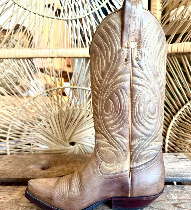 Vintage 70s/80s Tony Mora Cowboy Boots - Yatva