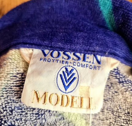 Vintage 70s/80s Vossen Model Towel Robe Dressing Coat - Yatva