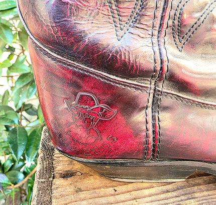 Vintage 80's / 90's Best of West Leather Cowboy Boots - Yatva
