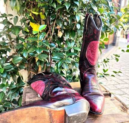 Vintage 80's / 90's Best of West Leather Cowboy Boots - Yatva