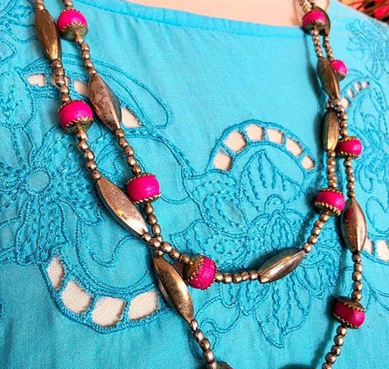 Vintage 80s / 90s Layered Necklace - Yatva