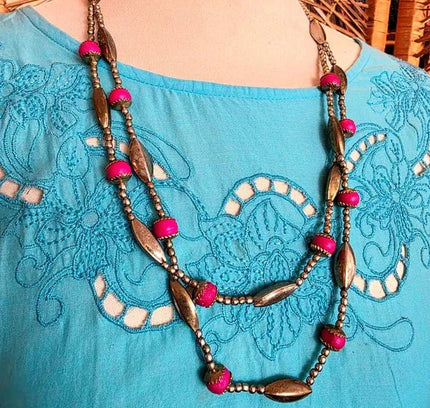 Vintage 80s / 90s Layered Necklace - Yatva
