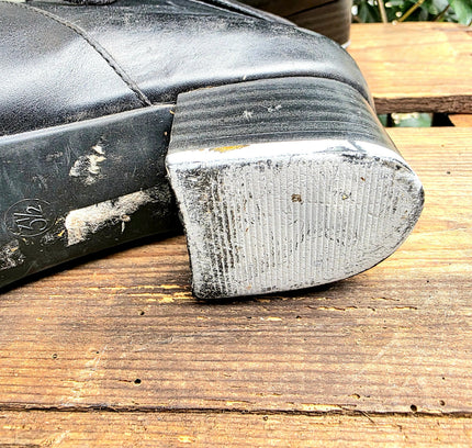 Vintage 80's / 90's Leather Ankle Boots - Yatva