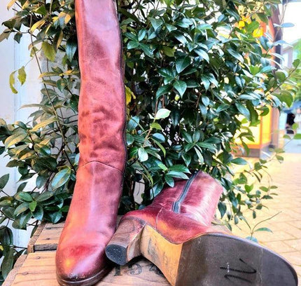 Vintage 80´s / 90´s Leather Boots - Yatva