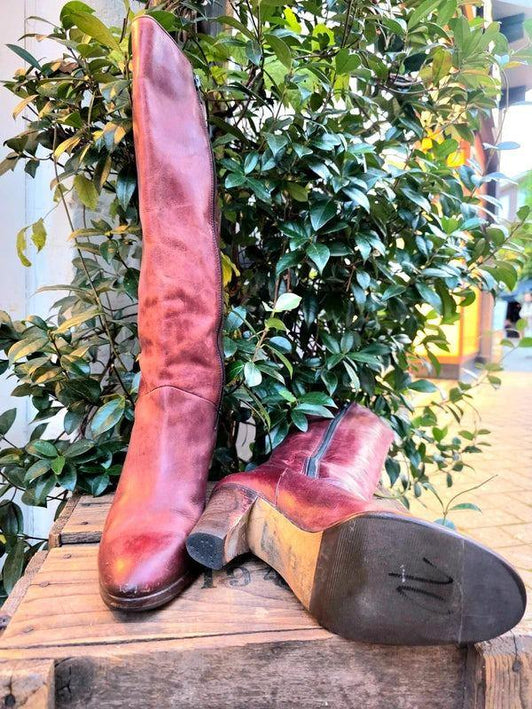 Vintage 80´s / 90´s Leather Boots - Yatva