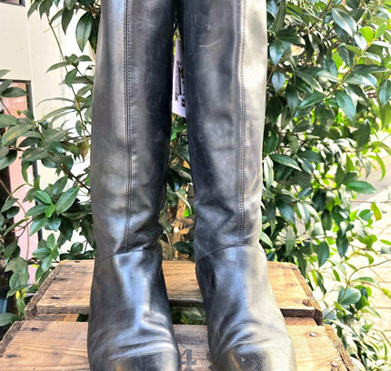 Vintage 80's / 90's Leather Boots - Yatva
