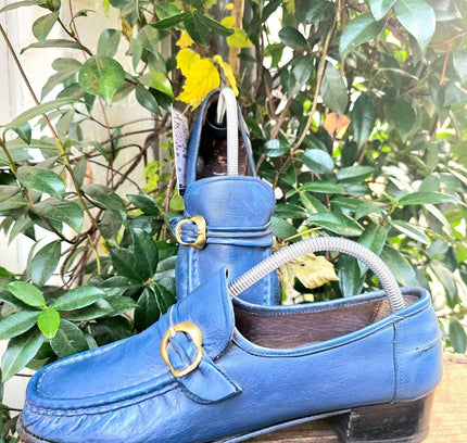 Vintage 80's / 90's Leather Slip on Loafers - Yatva