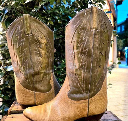 Vintage 80's / 90's Luminar Cowboy Boots - Yatva