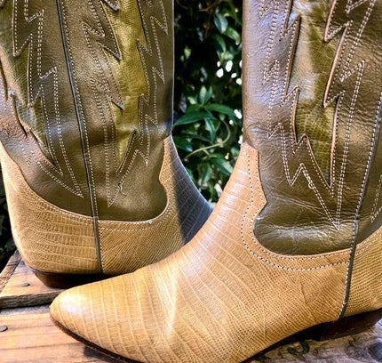 Vintage 80's / 90's Luminar Cowboy Boots - Yatva
