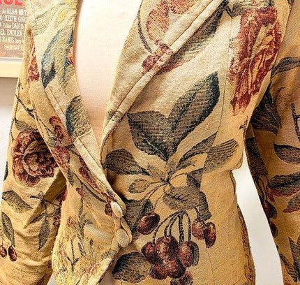 Vintage 80's / 90's Maggie Carol Tapestry Jacket - Yatva
