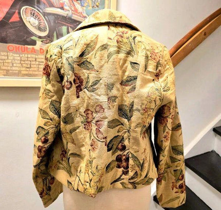 Vintage 80's / 90's Maggie Carol Tapestry Jacket - Yatva