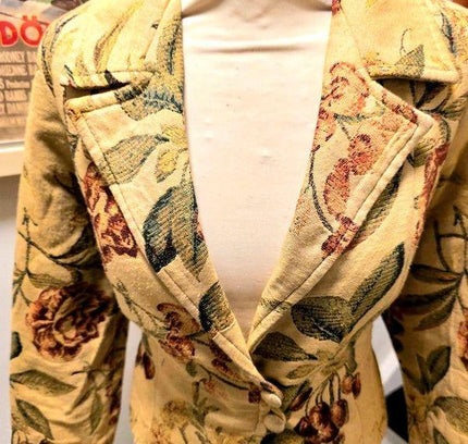 Vintage 80's / 90's Maggie Carol Tapestry Jacket - Yatva