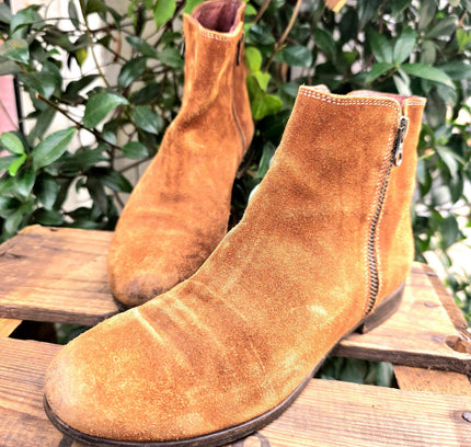 Vintage 80's / 90's Mc - Mc Suede Ankle Boots - Yatva
