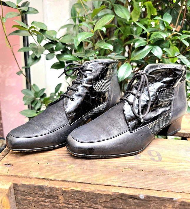 Vintage 80's / 90's Roberto D' Angelo Ankle Boots - Yatva