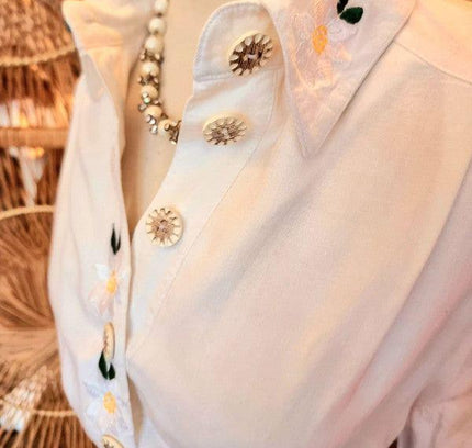 Vintage 80s / 90s Sixth Sense Traditional Shirt - Yatva
