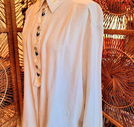 Vintage 80s / 90s Sixth Sense Traditional Shirt - Yatva