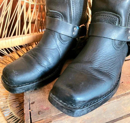 Vintage 80s / 90s Western Biker boots - Yatva