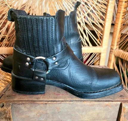 Vintage 80s / 90s Western Biker boots - Yatva