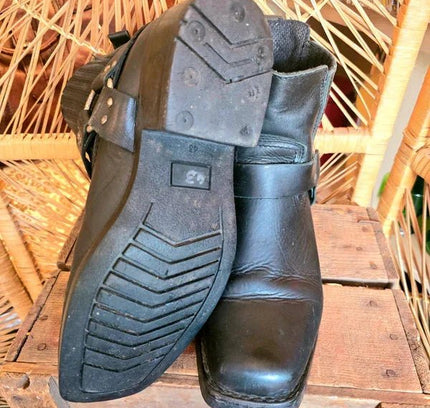 Vintage 80s / 90s Western Biker boots - Yatva