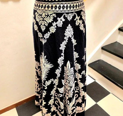 Vintage 80's / 90's Wrap Maxi Skirt - Yatva
