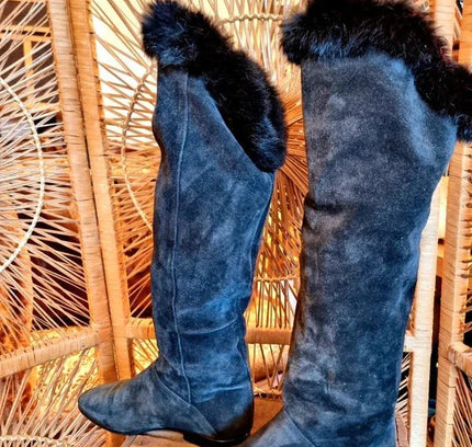 Vintage 80s Affirm Pull Up Boots - Yatva