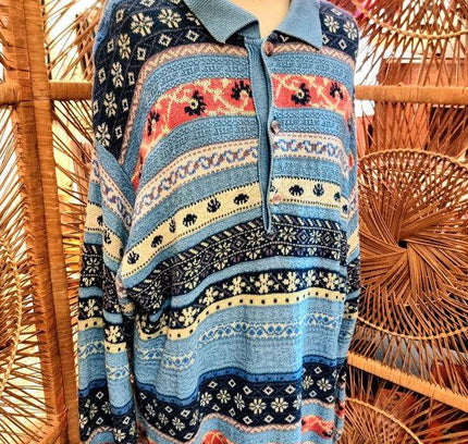 Vintage 80's Alveare Sweater - Yatva