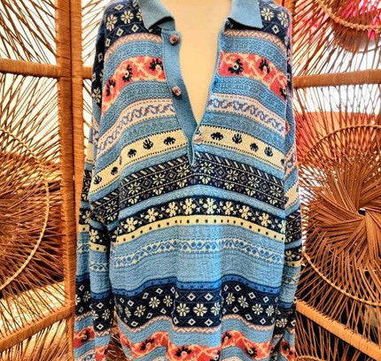 Vintage 80's Alveare Sweater - Yatva