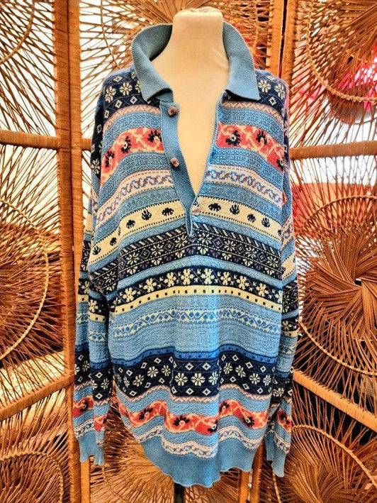 Vintage 80's Alveare Sweater - Yatva
