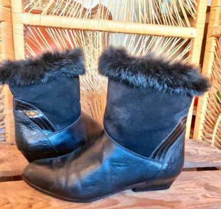 Vintage 80's Ankle Boots - Yatva