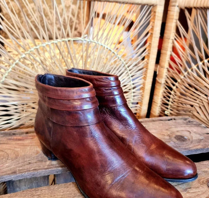 Vintage 80's Ankle Boots - Yatva