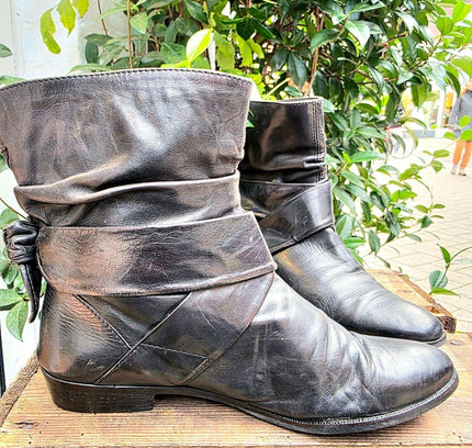 Vintage 80's Ankle Boots - Yatva