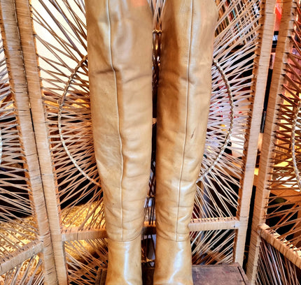Vintage 80's Antonio Marano Knee Boots - Yatva