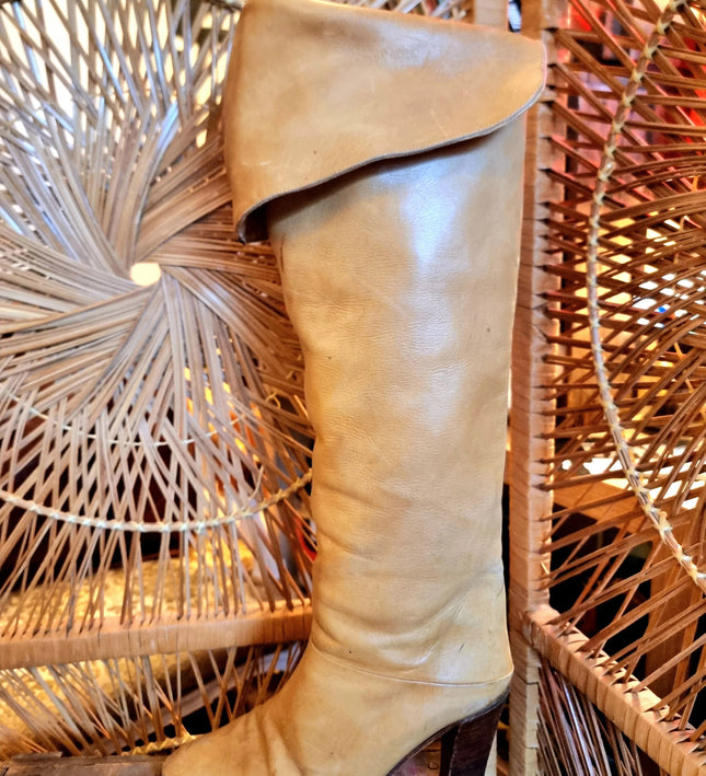 Vintage 80's Antonio Marano Knee Boots - Yatva