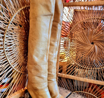 Vintage 80's Antonio Marano Knee Boots - Yatva