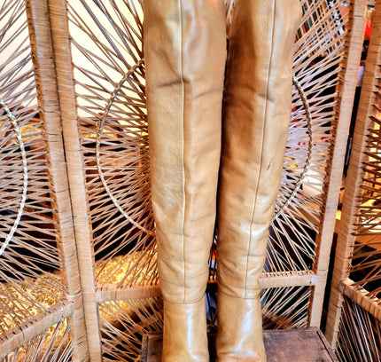 Vintage 80's Antonio Marano Knee Boots - Yatva