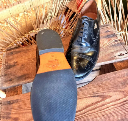 Vintage 80s Armani Brogue Shoes - Yatva