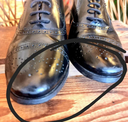 Vintage 80s Armani Brogue Shoes - Yatva