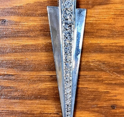 Vintage 80's Avant Garde Brooch - Yatva