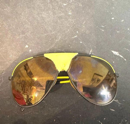 Vintage 80s Aviator Glacier Sunglasses - Yatva