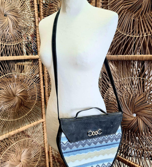 Vintage 80's Aztec Hand and Shoulder Bag - Yatva