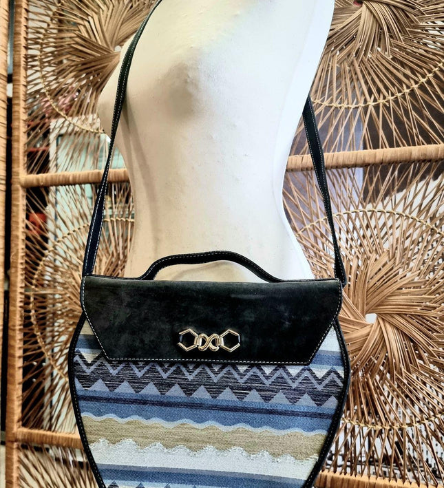 Vintage 80's Aztec Hand and Shoulder Bag - Yatva