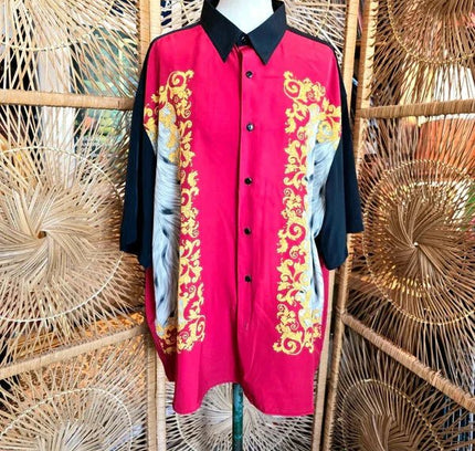Vintage 80´s Azue Oversize Shirt - Yatva