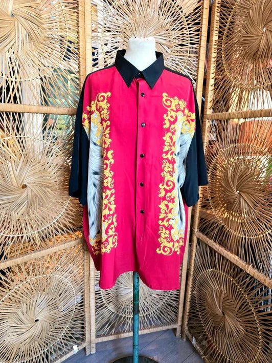 Vintage 80´s Azue Oversize Shirt - Yatva