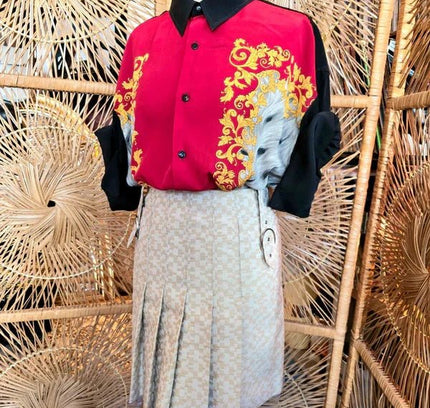 Vintage 80´s Azue Oversize Shirt - Yatva