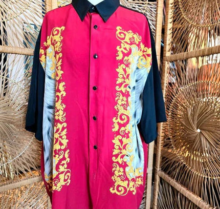 Vintage 80´s Azue Oversize Shirt - Yatva